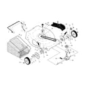 Craftsman 917254590 drive control/gear case/wheels diagram