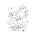 Whirlpool SF362LXTY2 manifold diagram