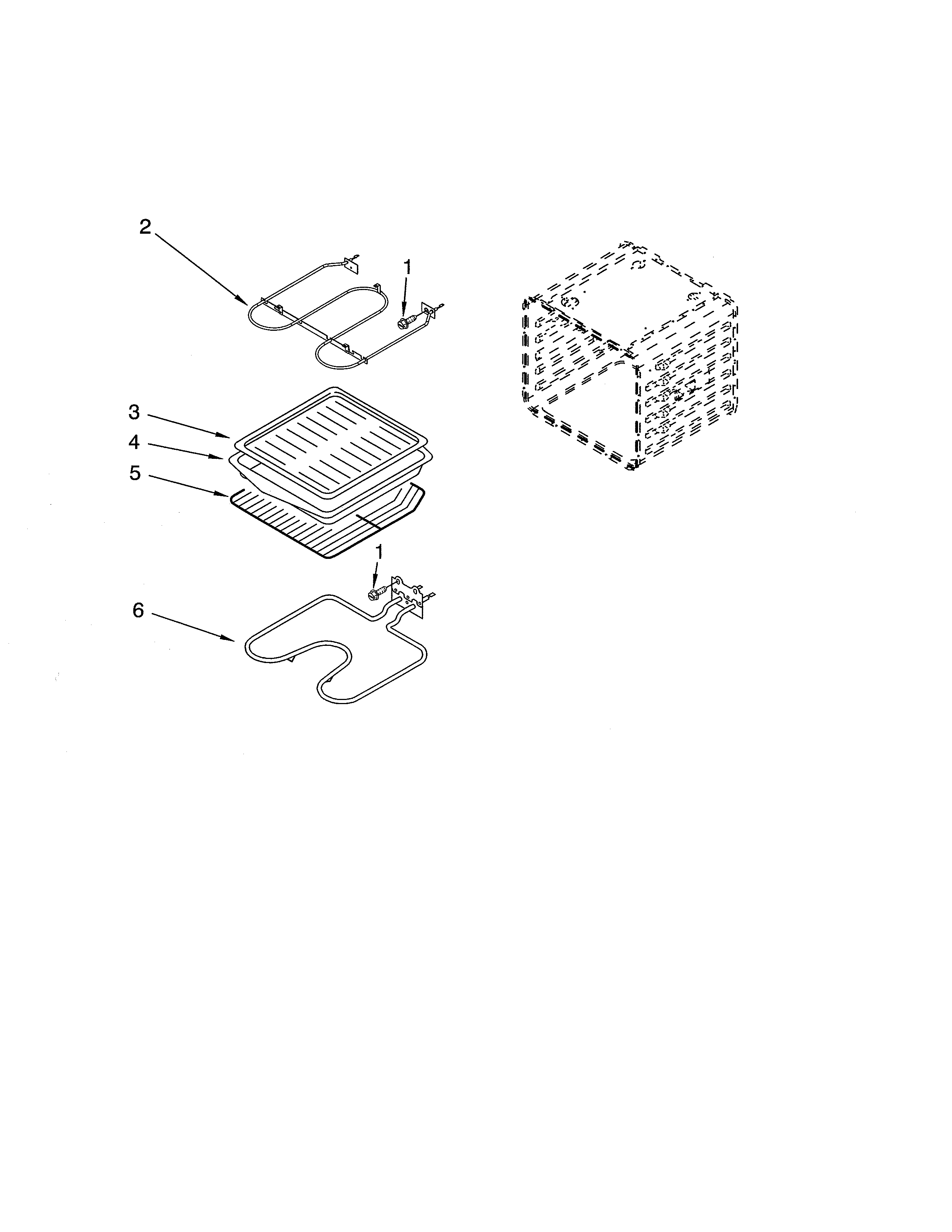 Ikea IBS330PRS02 internal oven diagram