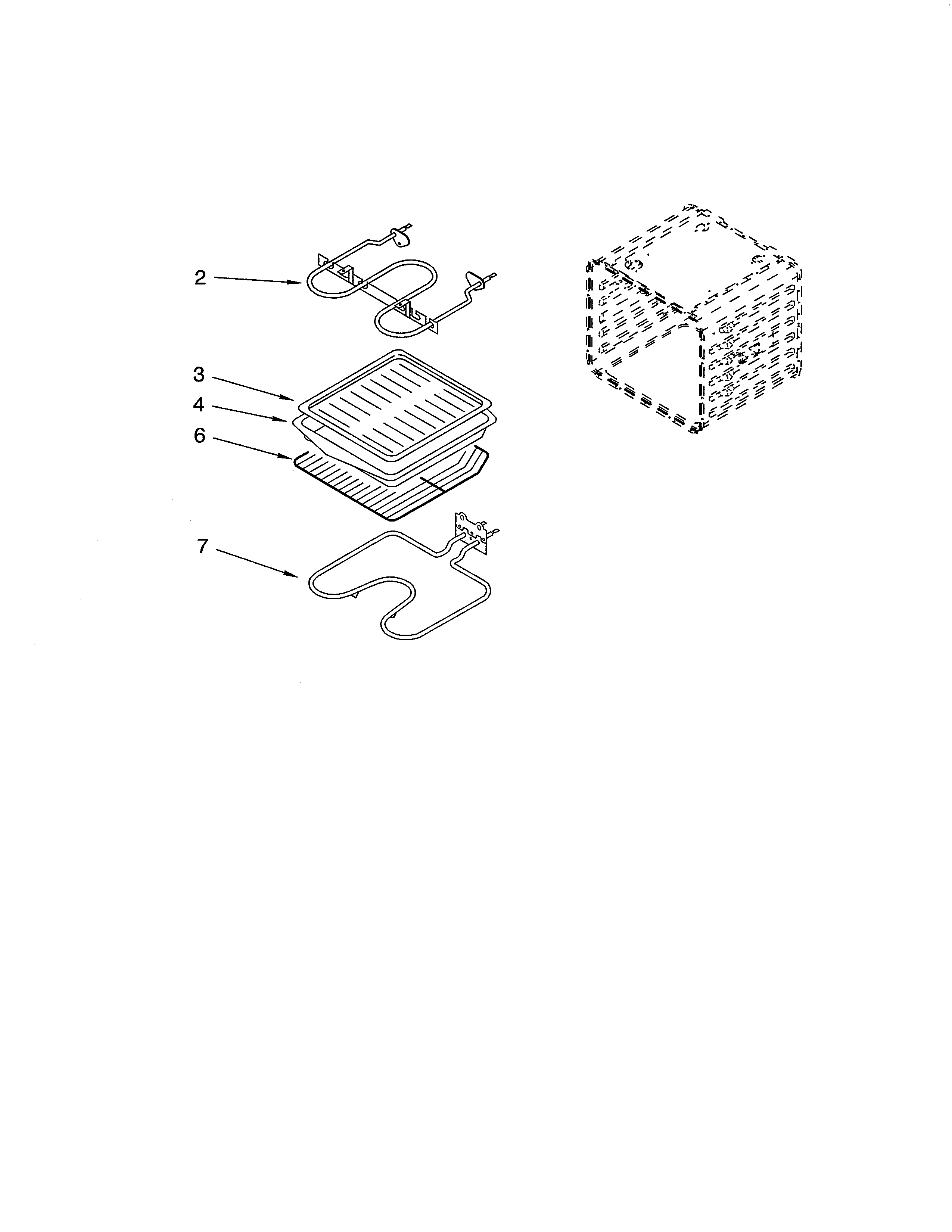Ikea IBS330PRS00 internal oven diagram