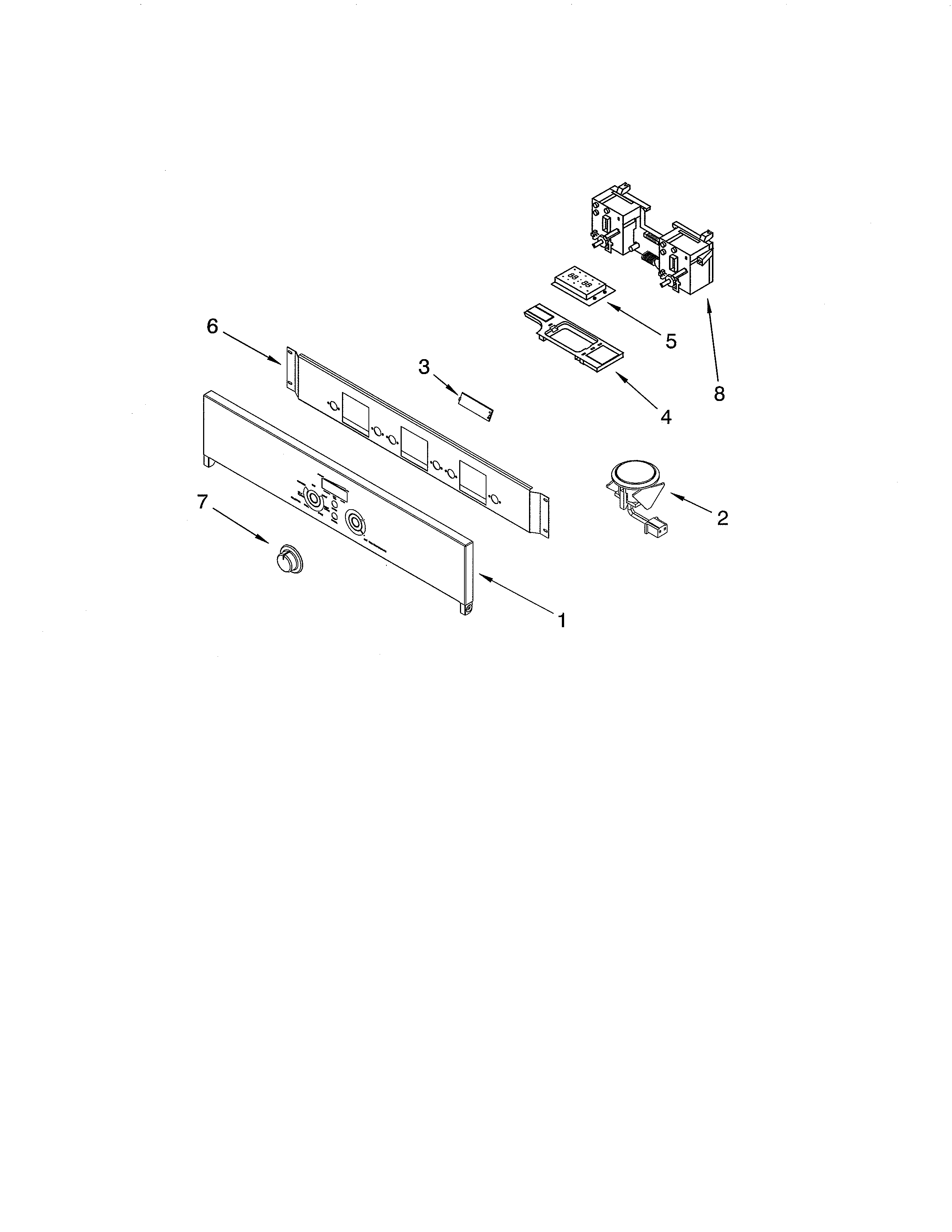 Ikea IBS330PRS00 control panel diagram