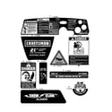 Craftsman 247887800 decals diagram