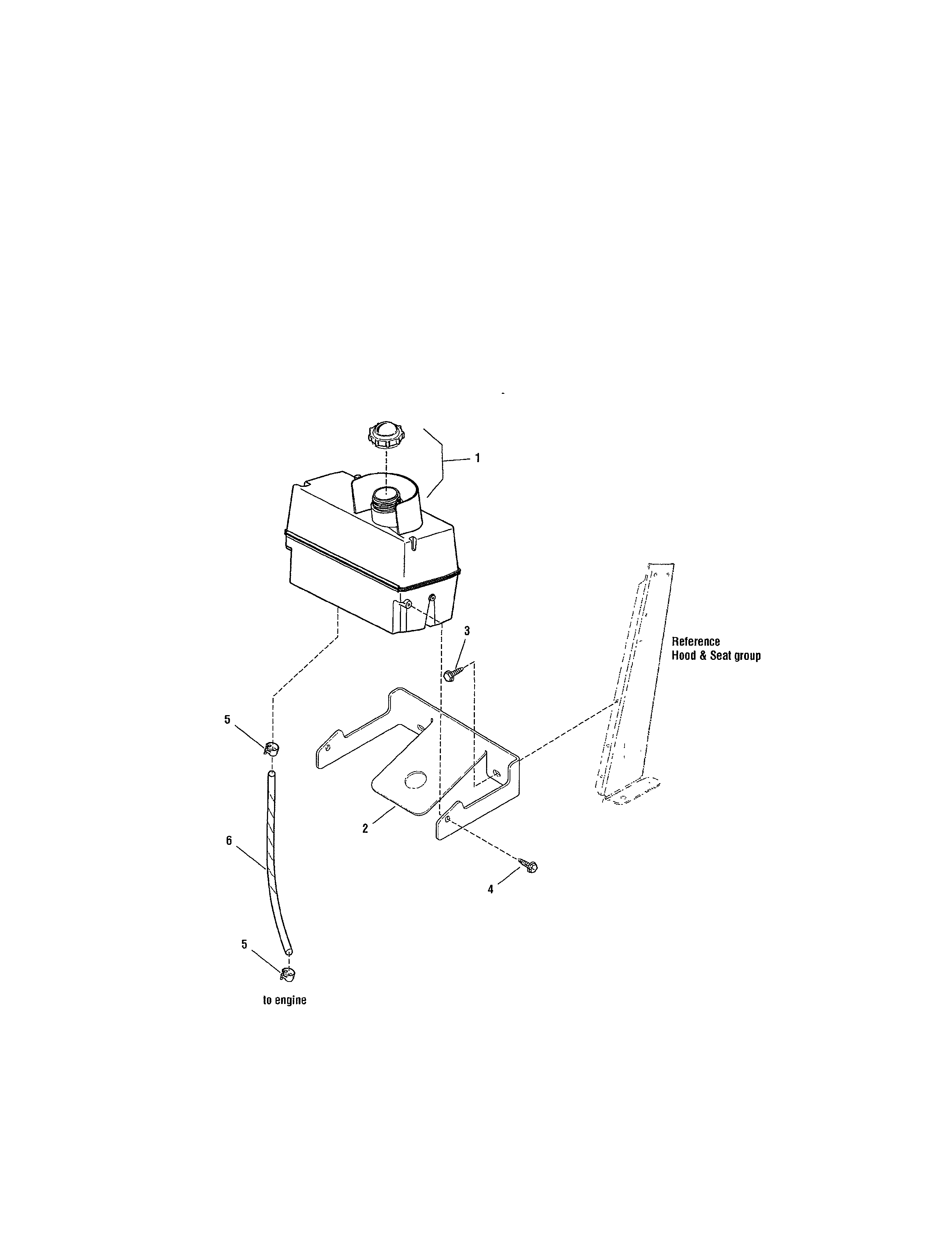 Snapper 7800545E fuel tank diagram