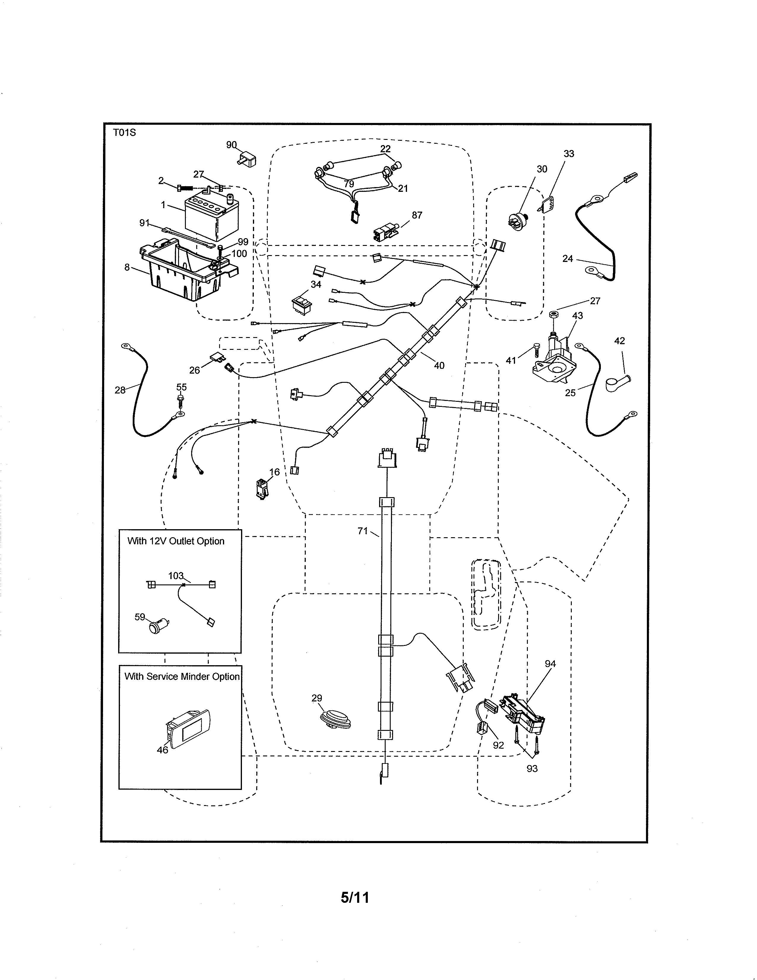 Craftsman 917289255 electrical diagram