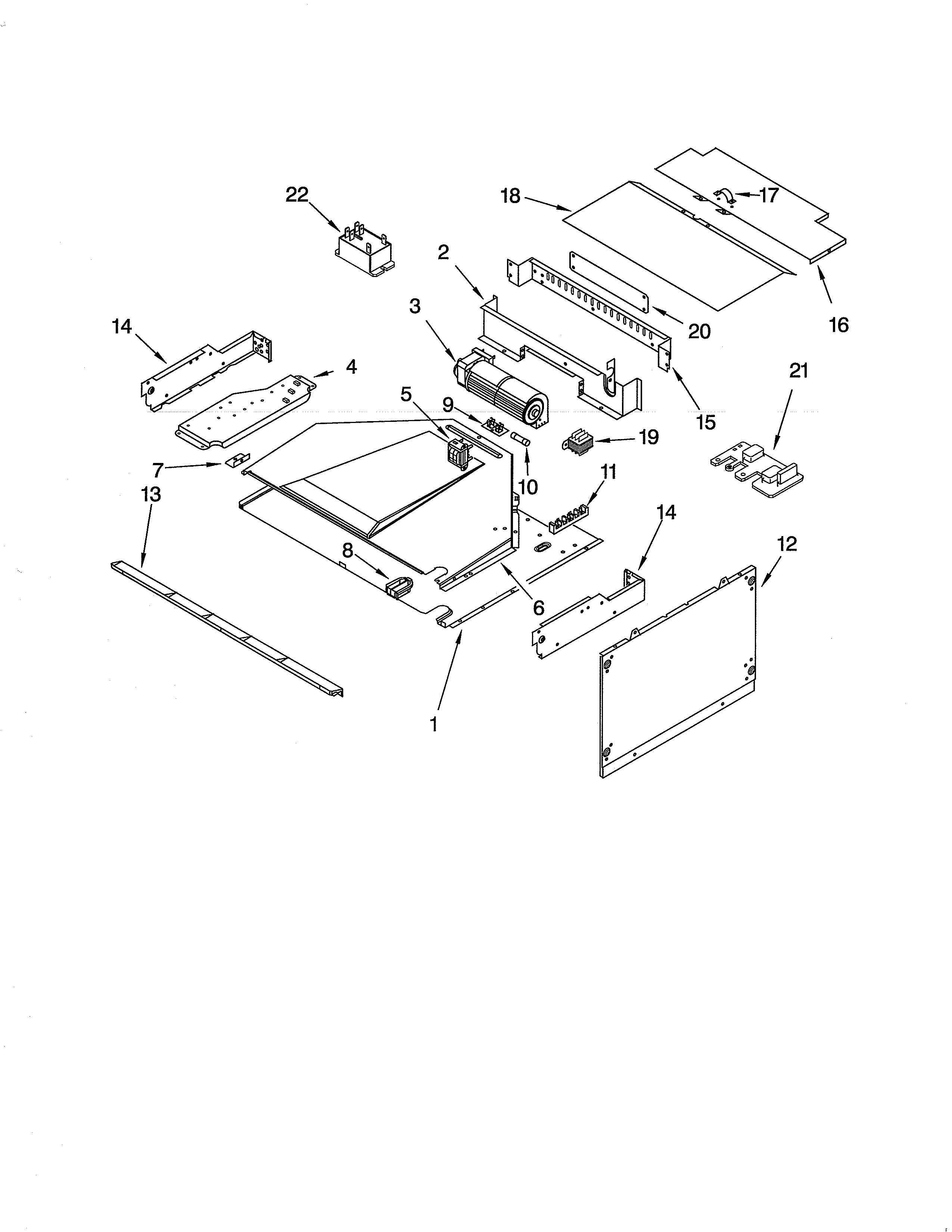 KitchenAid KEHC309JSS06 top venting diagram