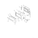 KitchenAid KEHC309JSS06 microwave door diagram