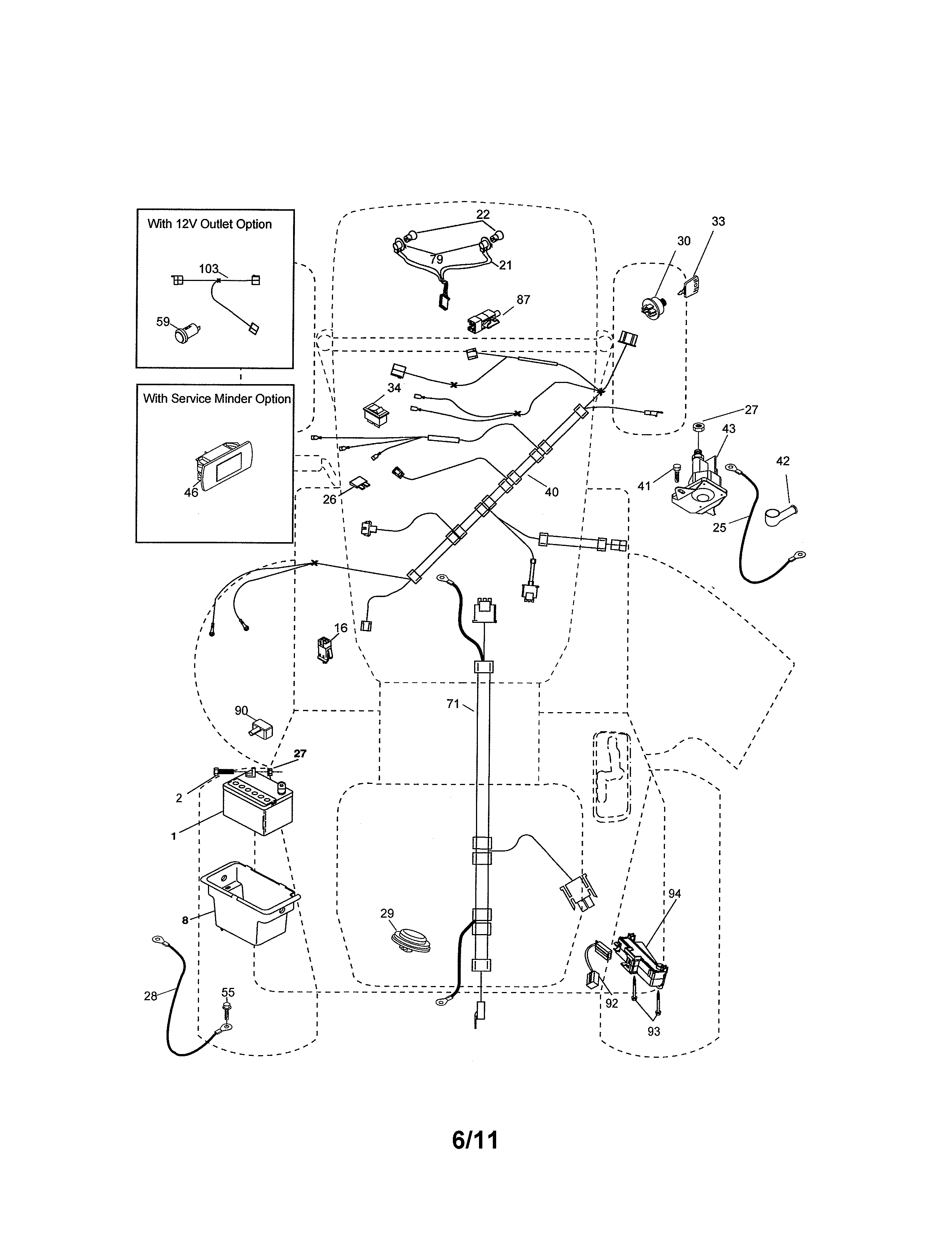 Craftsman 917276620 electrical diagram