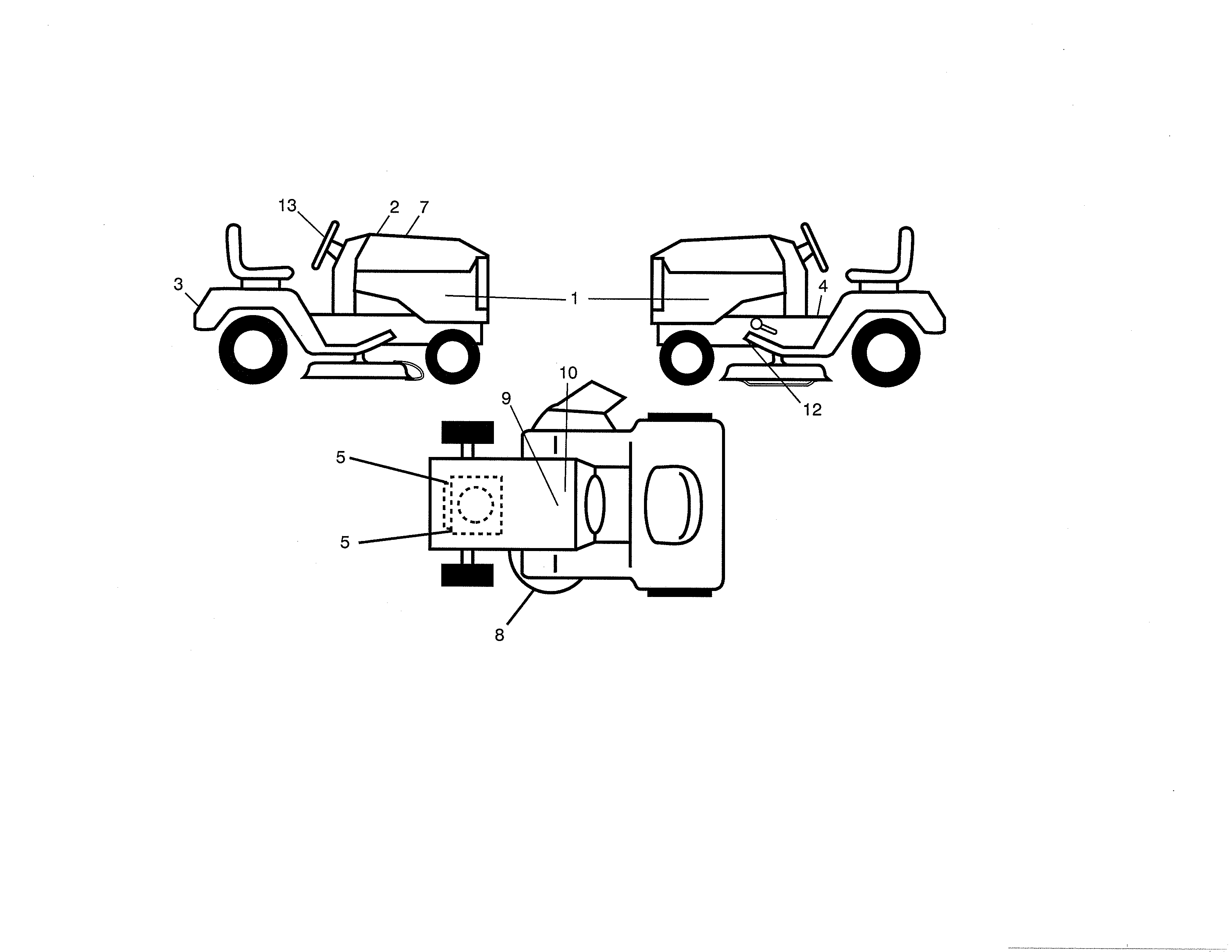 Craftsman 917276620 decals diagram