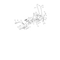 Toro 14AP80RP744 (1A136H30000 AND UP) brake & traction assembly diagram