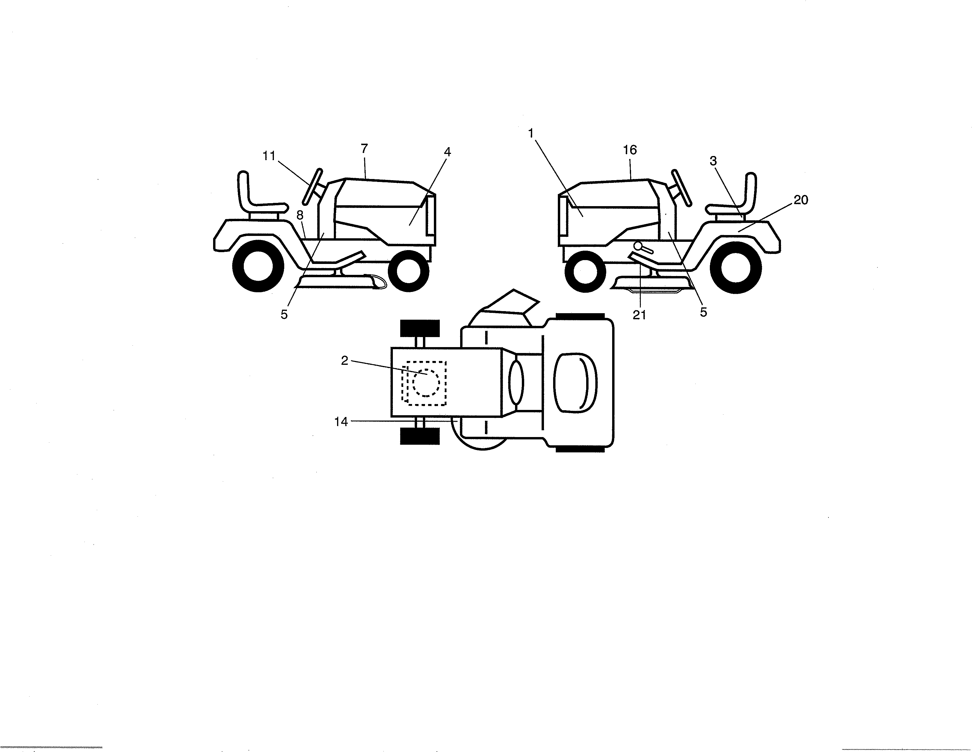 Craftsman 917289071 decals diagram