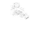 Toro 13AL60RG044 (1L107H10100 AND UP) muffler & guard assembly diagram