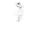 Toro 20332 (310000001-310999999) engine & blade assembly diagram