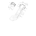 Toro 20332 (310000001-310999999) upper handle assembly diagram