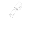 Toro 20332 (310000001-310999999) rear bag assembly diagram