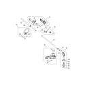 MTD 41CD380C799 gear box/shield/drive shaft diagram