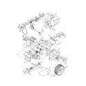 MTD 31AH95SI799 engine/transmission diagram