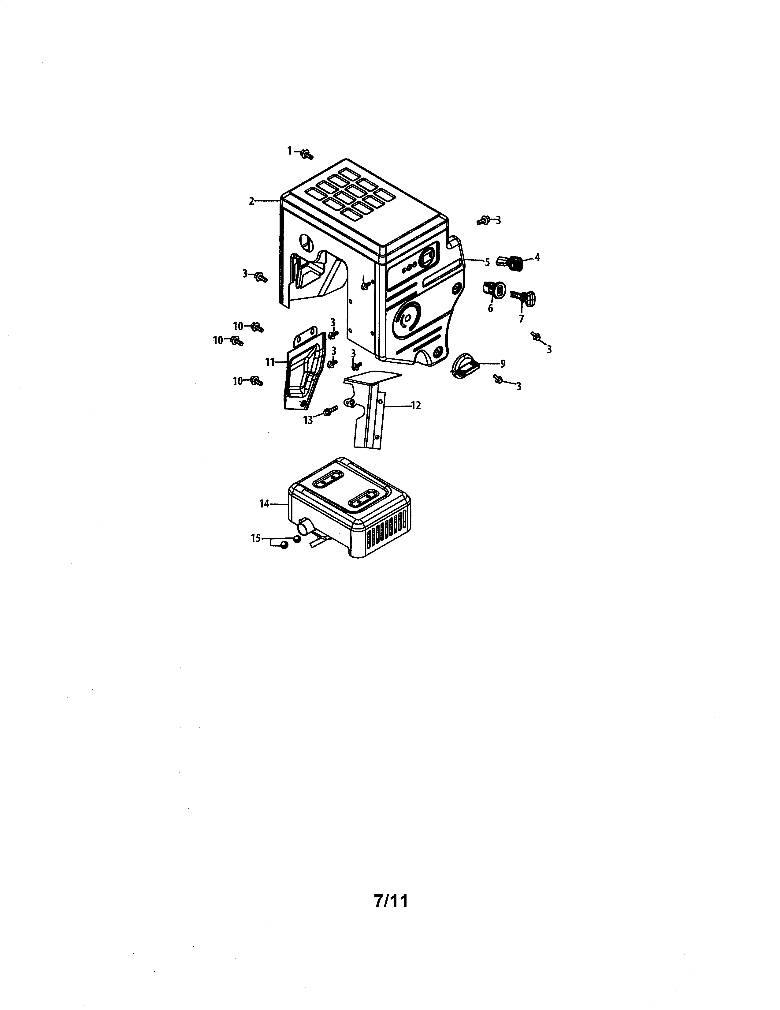 Craftsman 247888480 muffler diagram