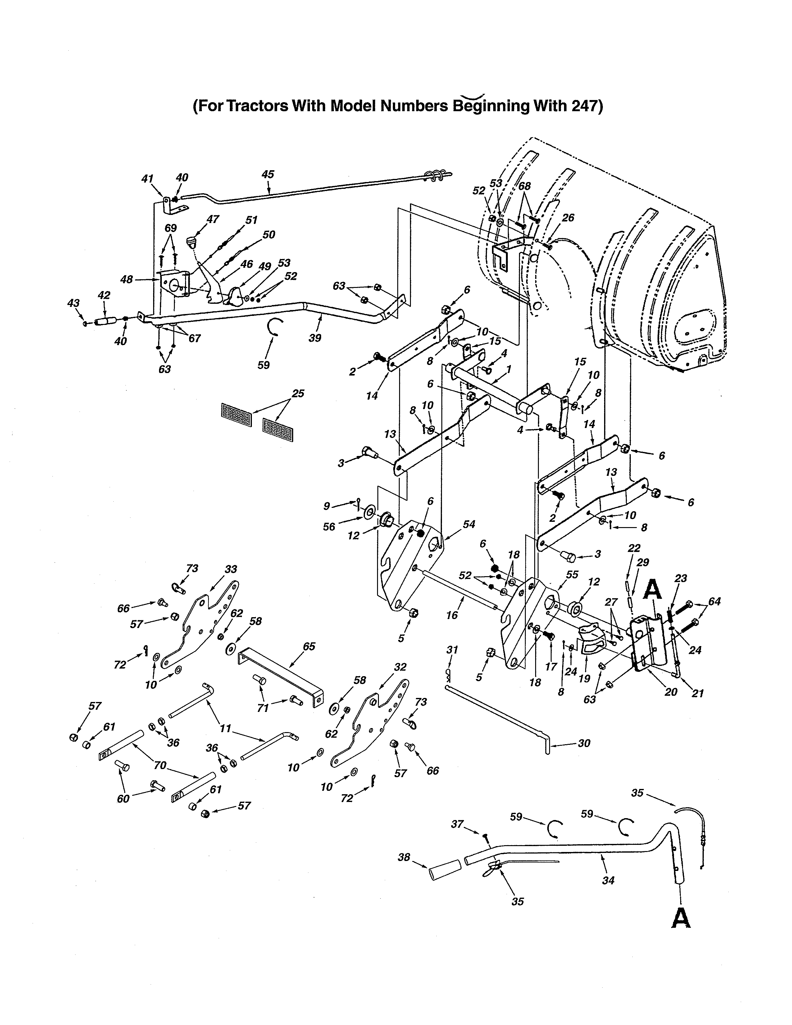 Craftsman 486248371 lift shaft diagram