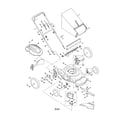 MTD 11A-54MC000 lawn mower diagram