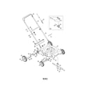MTD 11A-034D731 lawn mower diagram