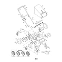 MTD 11A-549R031 lawn mower diagram