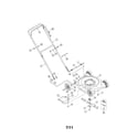 MTD 11A-020B752 lawn mower diagram