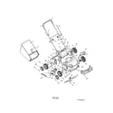 Yard-Man 11A-435D755 lawn mower diagram