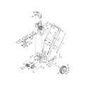 MTD 31A-3AAD700 fuel tank/wheels/handle diagram
