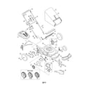 MTD 11A-54MY255 lawn mower diagram