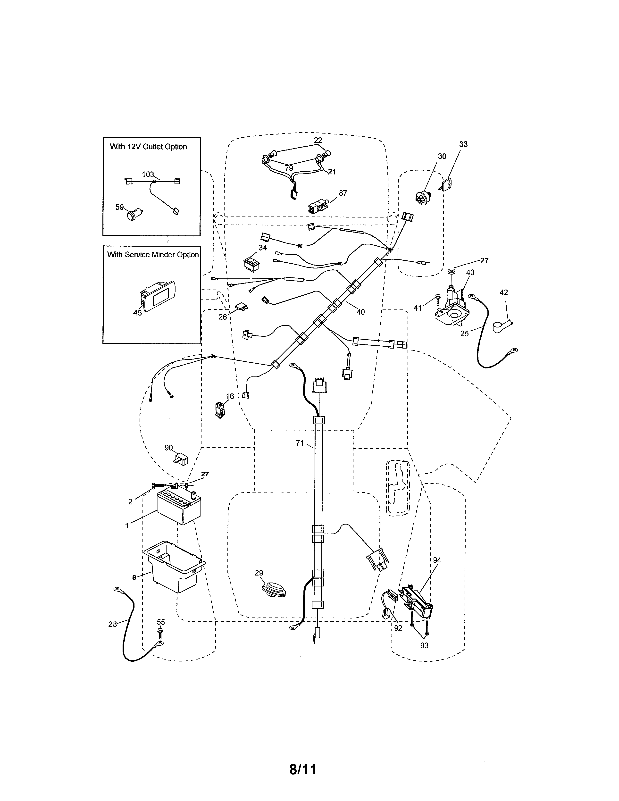 Craftsman 917254810 electrical diagram