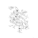 Craftsman 917288520 mower deck diagram