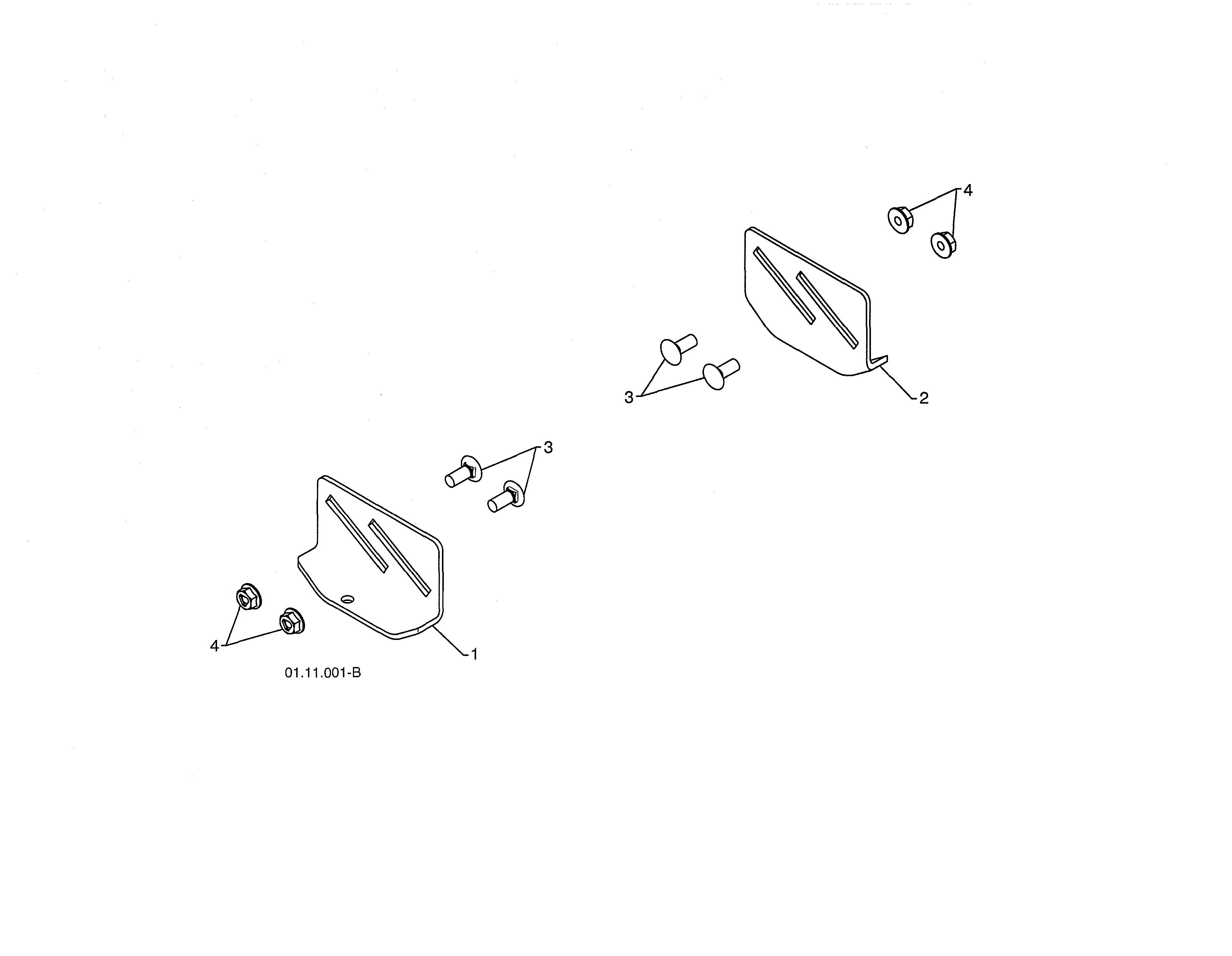 Craftsman 91788777 skid plates diagram