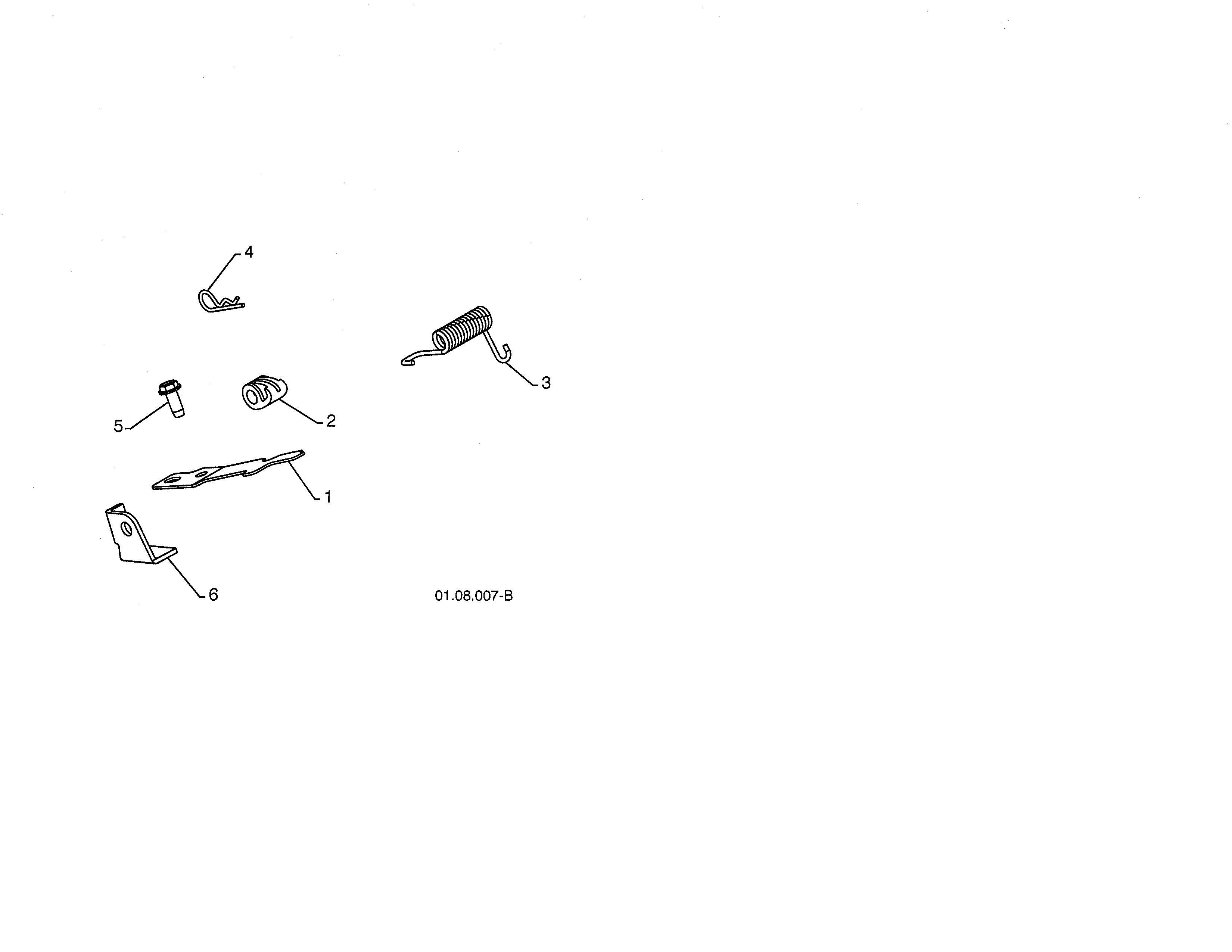 Craftsman 91788777 interlock spring & cam diagram
