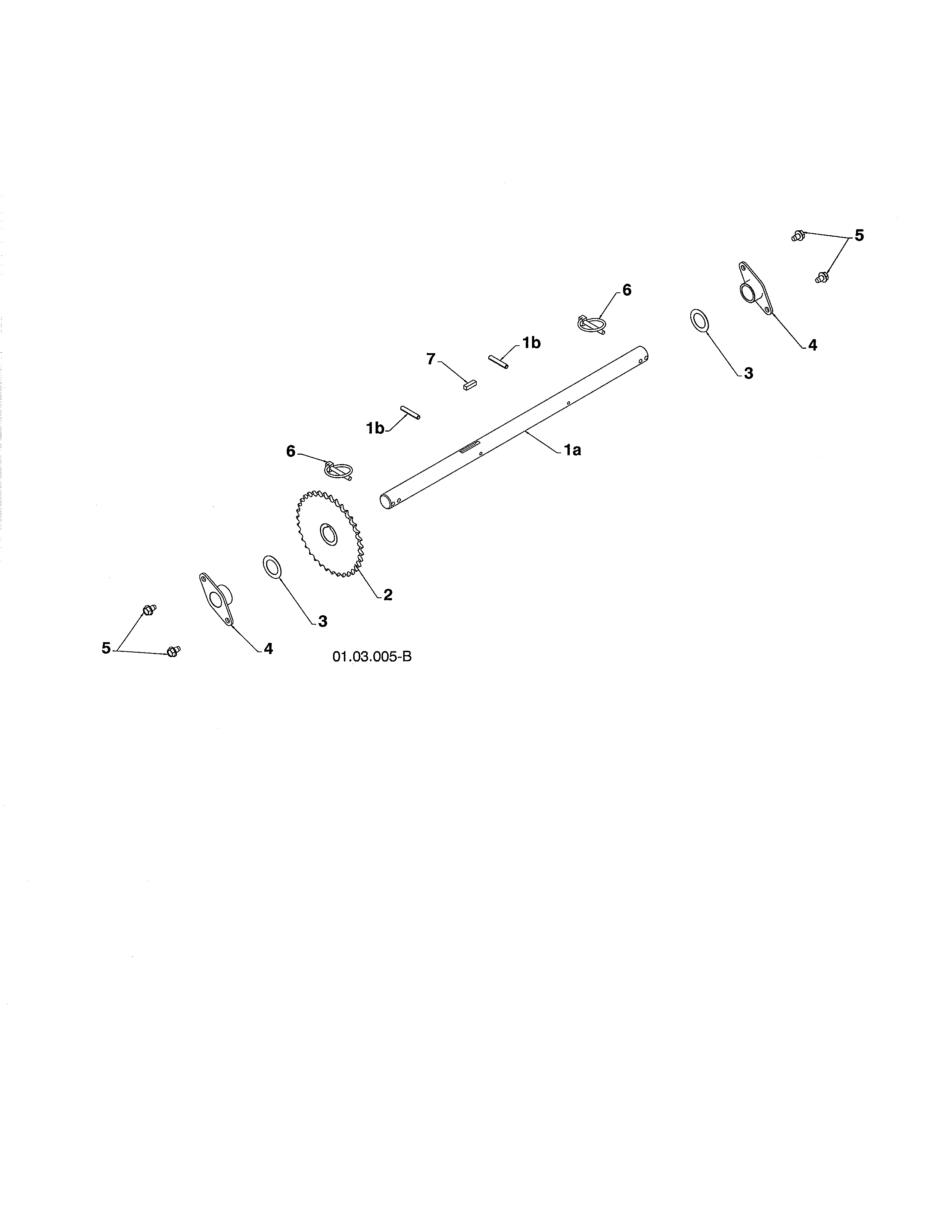 Craftsman 91788777 axle shaft diagram