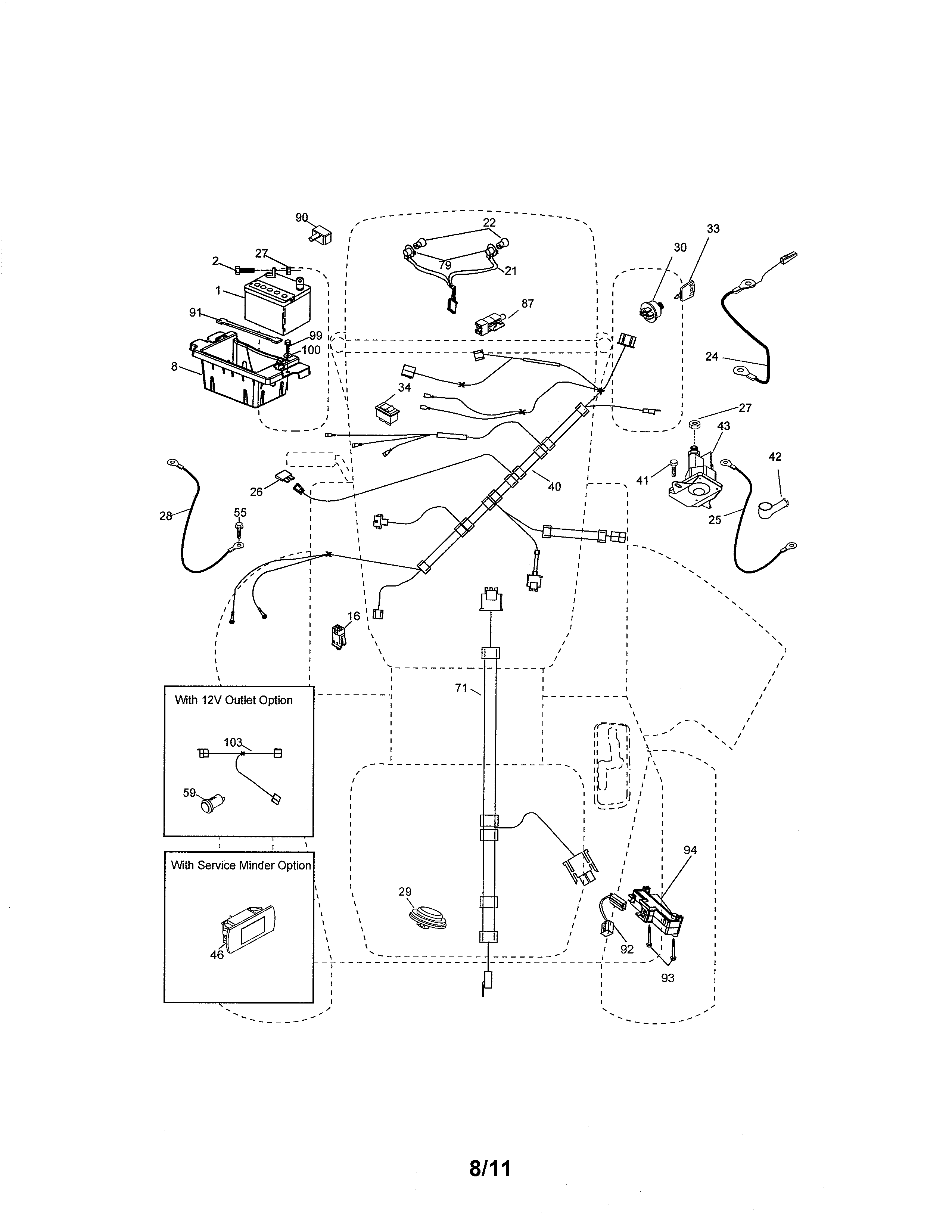 Craftsman 917289140 electrical diagram