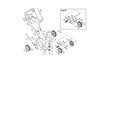 MTD 25B-550A729 flywheel/pulley/wheels diagram