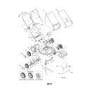 MTD 12A-446M729 mower parts diagram