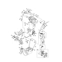 Craftsman 247886911 chute assembly/handles diagram