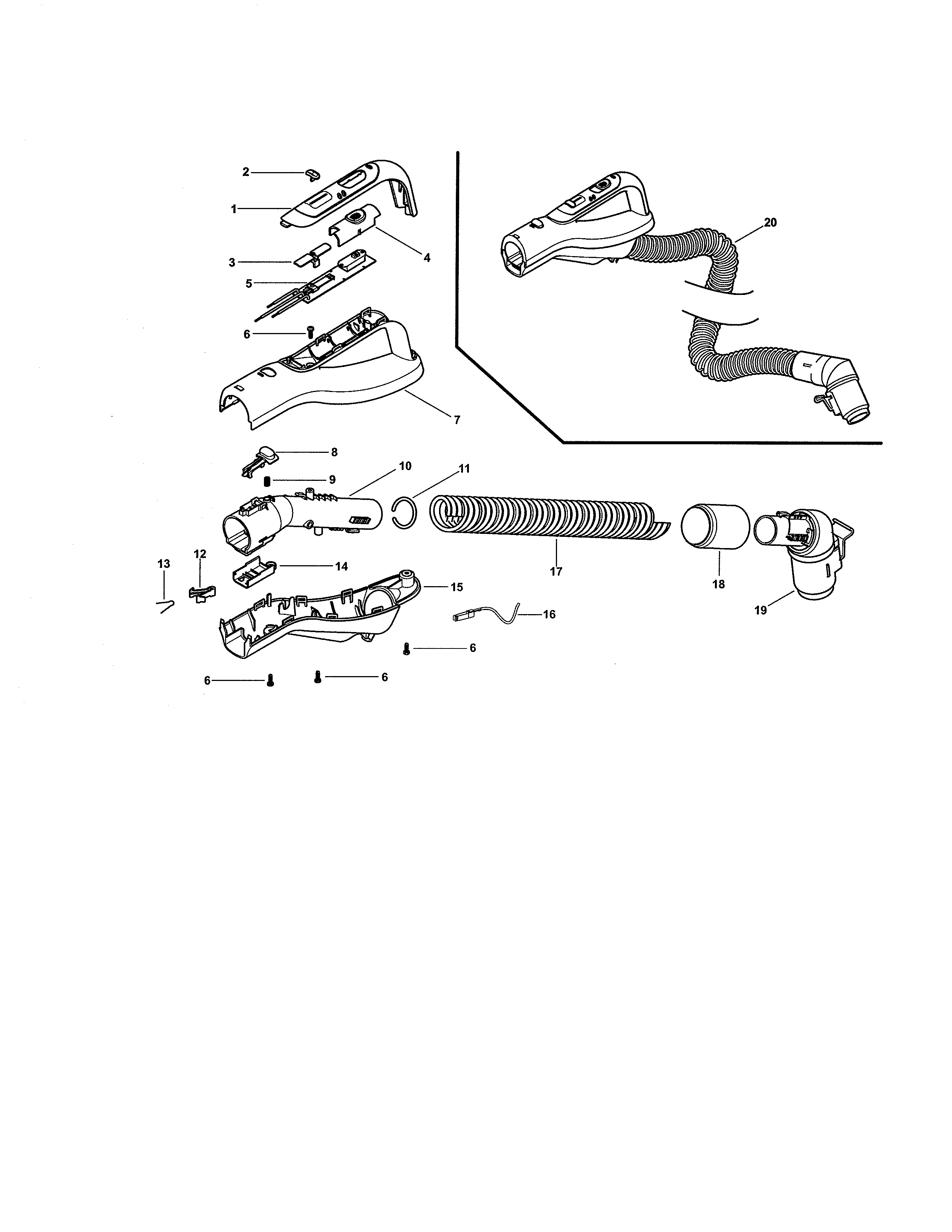 Kenmore 11621614011 hose diagram
