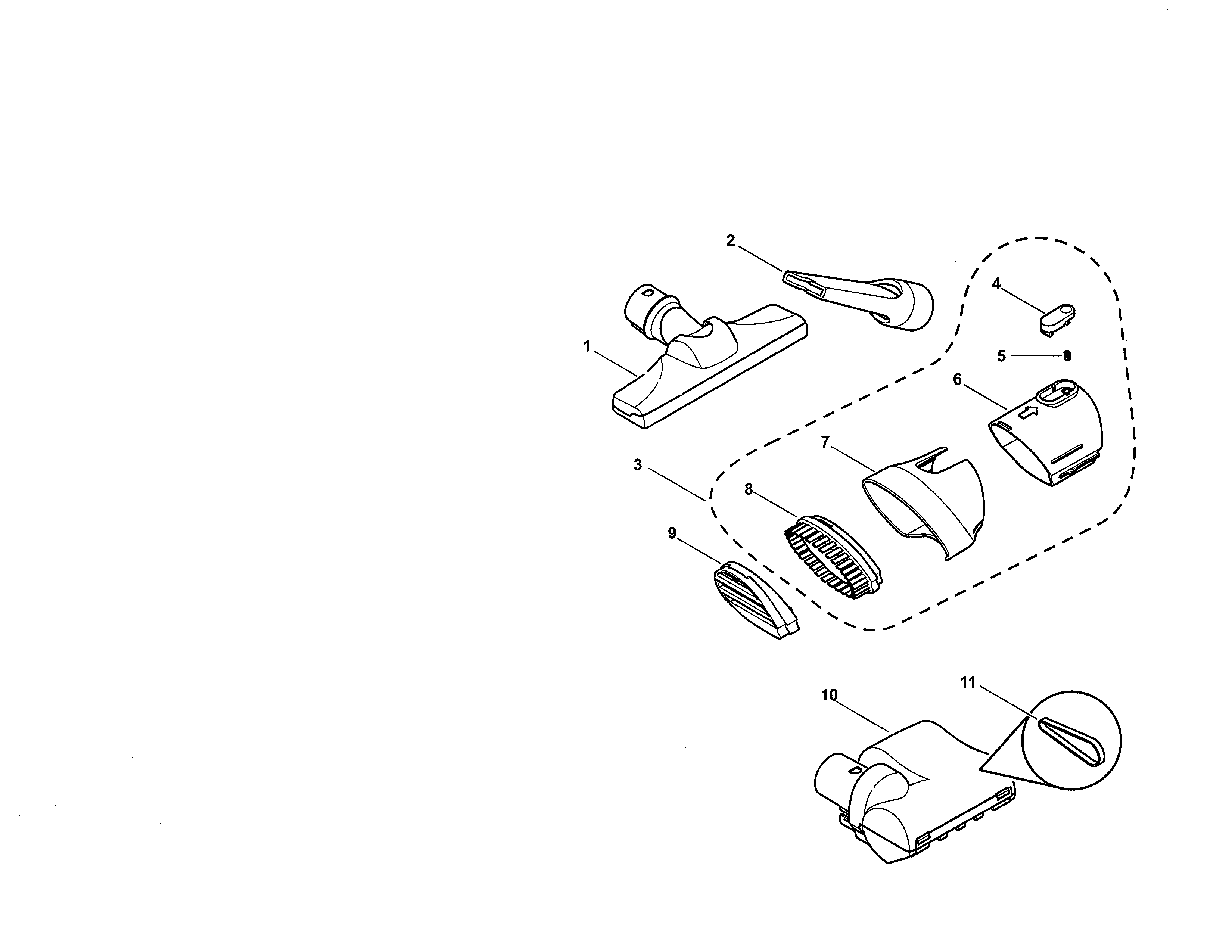 Kenmore 11621614011 attachments diagram