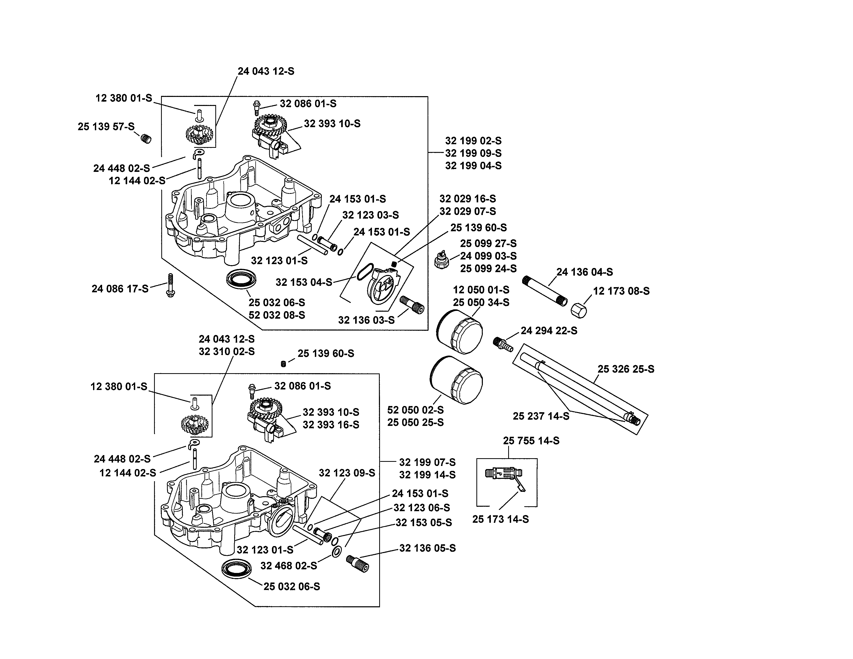 Craftsman 917288670 oil pan/lubrication diagram