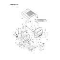 MTD 13AM772F700 bumper & hood - models 762, 772 diagram