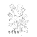 MTD 11A-54M7001 lawn mower diagram