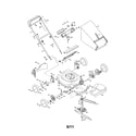 MTD 12A-446M001 lawn mower diagram