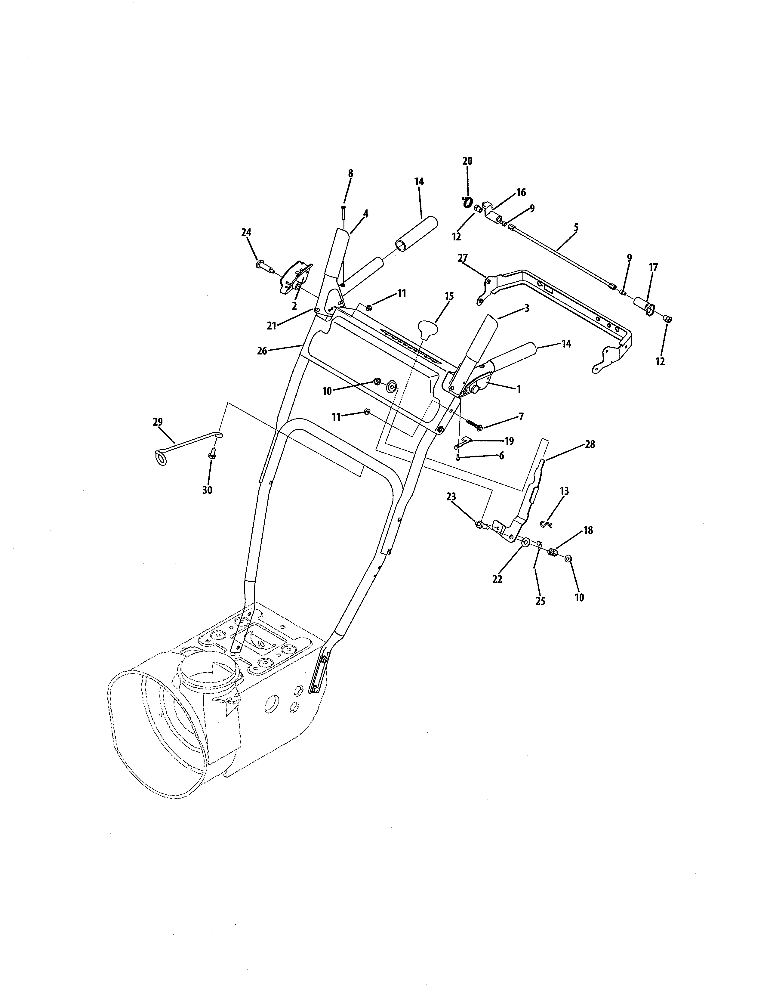 MTD 31AM63FF752 e style panel diagram