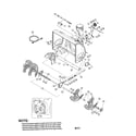 MTD 31AE6FFF700 auger & housing style e & f diagram