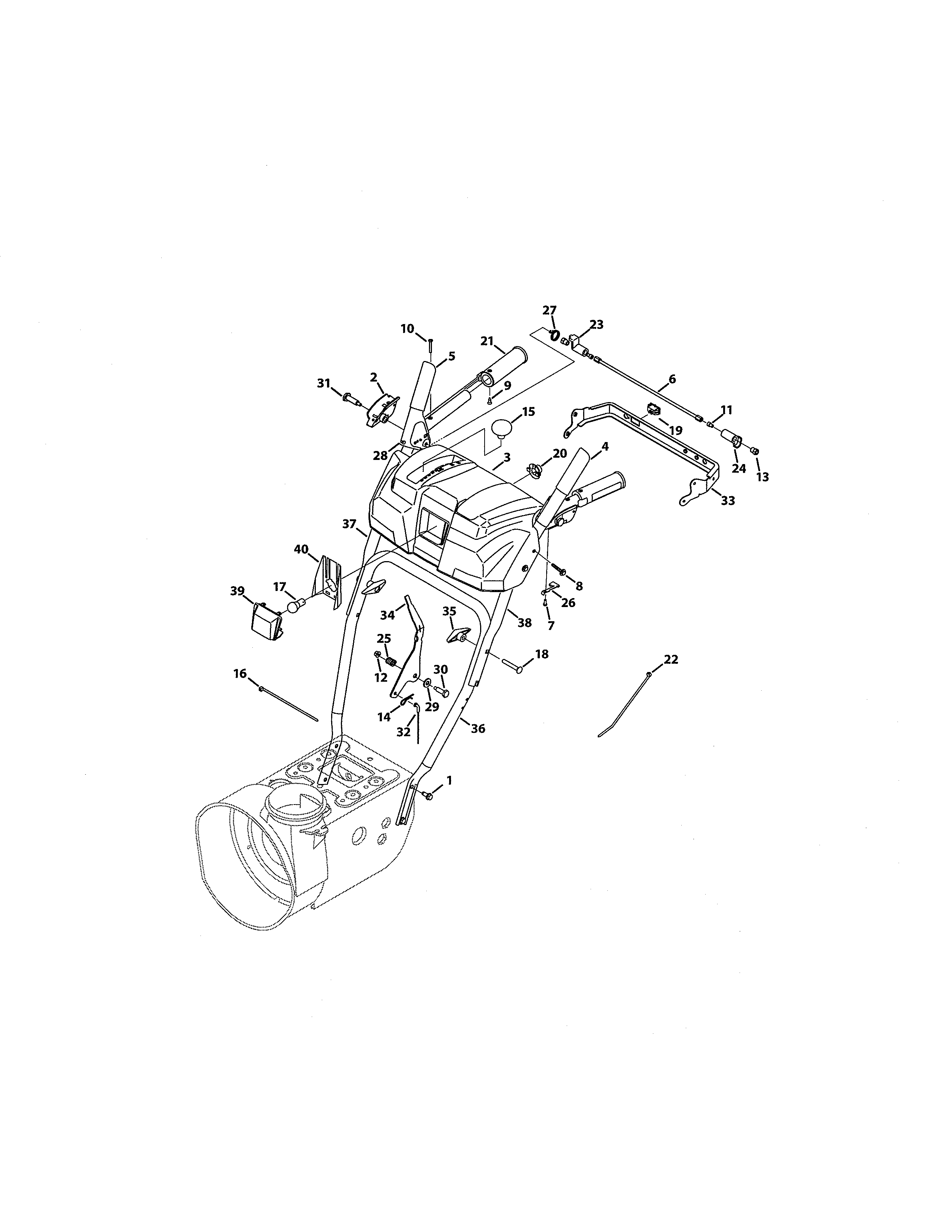 MTD 31AH64EG700 n/p/q - style panel diagram