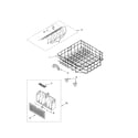Whirlpool GU2400XTPT3 lower rack diagram