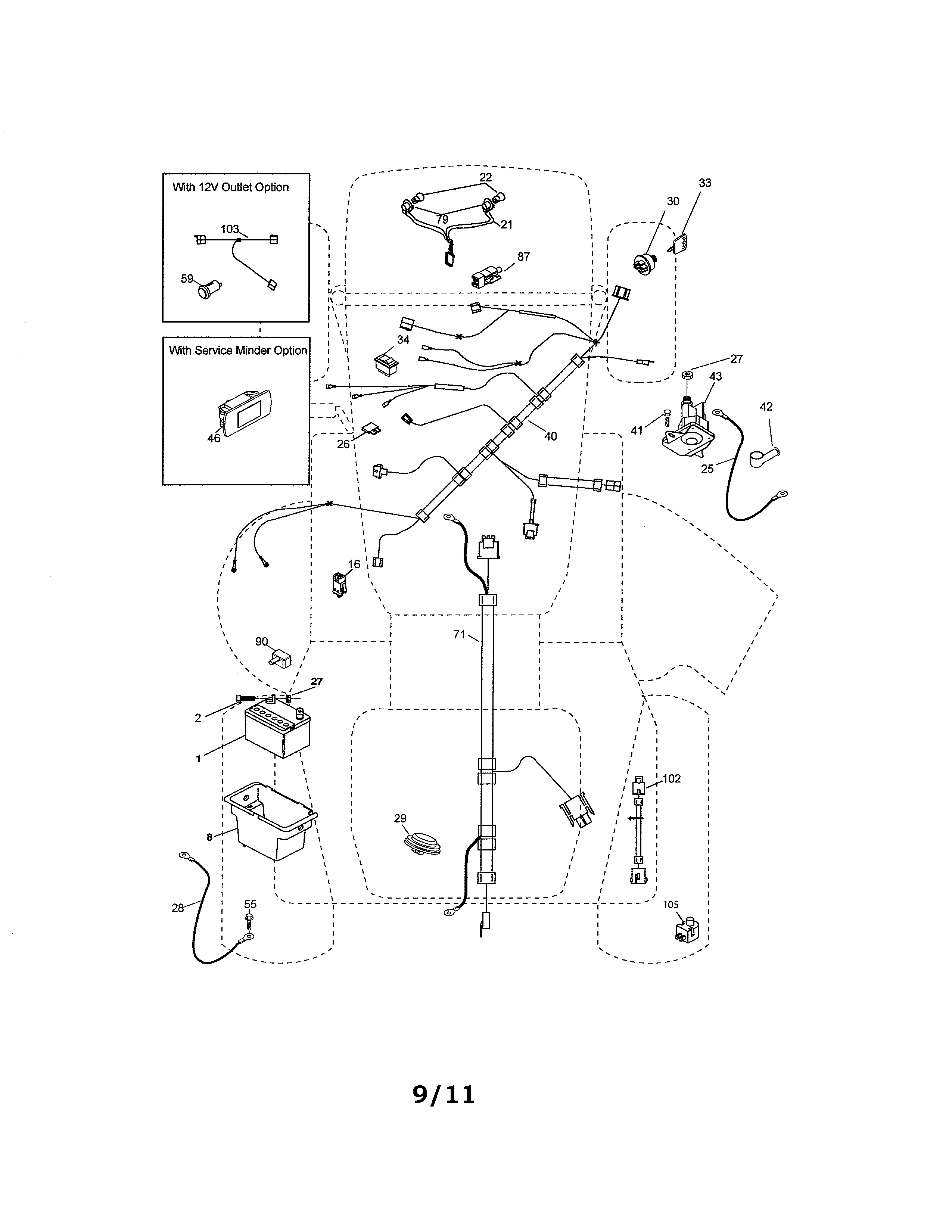 Craftsman 917289081 electrical diagram