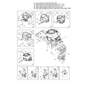 MTD 13AN771G731 engines/muffler diagram